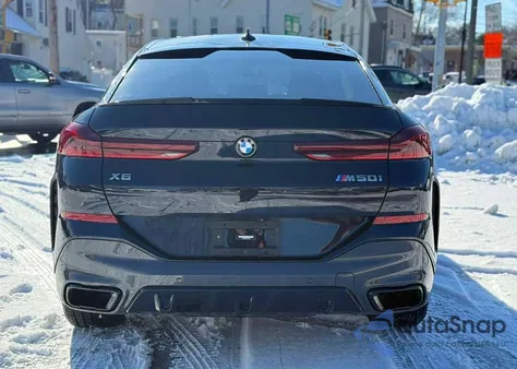 2022 BMW X6 M50I z USA, uszkodzony, nr VIN 5UXCY8C00N9J75687